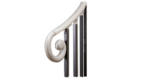 Aluminum Scroll Ends